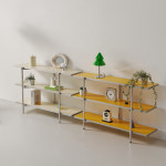 케이시 3단 미드센츄리 낮은 선반 : 폴앤코코