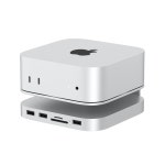 위즈플랫 M470 PRO 맥미니 M4/M4 PRO 지원 도킹스테이션 멀티 USB허브 스탠드 : 위즈플랫