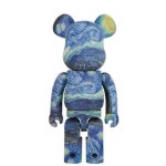 베어브릭400 베어브릭피규어 베어브릭 28cm 엔디워홀 플라워 팝아트 반 고흐 : 퍼니 팜