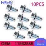 호환오일 팬 드레인 플매트   볼트 O 링 포함 쉐보레 뷰익 캐딜락 GMC 11562588 24100042 03538469 96829610 11518377 10 개... 