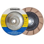 스크래치 11 디스크 5인치 세라믹 그릿 휠 30 HONGUIS ARBOR 제거용 콘크리트 /8 스무딩 : 루프탑플레이