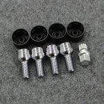 호환타이어 허브용 도난 방지 나사 제타 파사트 골프 6 MK6 CC 투란 티구안 보라 폴로에 적용 : 후아임포