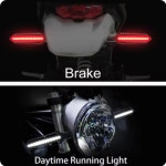 오토바이 스쿠터 LED 윙커 방향 지시 램프 2개 세트 깜박이 브레이크등 (A0897) : 용천삼리
