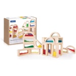 치매예방블럭 가이드크래프트 Guidecraft 센서리 18pcs 블럭 세트 18개 G3015 레인보우 블록 10매입 : 스웨디마켓