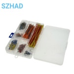 용 케이블 65/140/560/840 키트, 보드 Arduino 와이어 보드 DIY U 솔더리스 브레드 점퍼 개/상자 브레드 보드 브레드 와이어 점퍼 모양... 