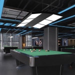 당구장 조명 무영등 램프 체육관 샹들리에 천장등 : 방가스토어-