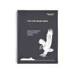 Whaley Gradebook 9x12인치 2라인 그레이드와 출근 기록장 4 6용어 GB-2L : 시구왕정