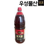 [품질보장] 우성물산 고소한 참기름 1.8L [ 볶음참깨분 100% 기름류 조미료 ] : 우성수산 스토어