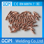 10pcs 접촉 팁 M8 30 MB36KD 40KD 501D mig 토치 E CU 용접 액세서리 : 루비너직구