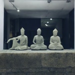 삼존불 미니 불상 석가모니 약사여래 관세음보살 부처상 불교굿즈 홈테리어 : 니르바나 Nirvana