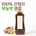 지리산 산청 무농약 생강진액 0.4L, 1개 : 산그린푸드