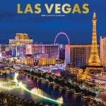 2025년 라스베가스 캘린더브라운 송어 30.5 x 61 cm (Las Vegas Calendar) : JapaniQ