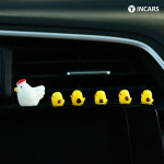 인카스 치코즈 자동차 닭 병아리 피규어 대쉬보드 네비게이션 장식 차꾸미기 용품 소품 선물 : 오토티엔 온라인 그룹