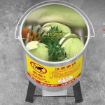 업소용 야채 분쇄기 사료 닭 돼지 여물 절단기 스텐 550W 8날 블레이드+예비 블레이드x16개 : 엑스퍼맨