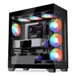 DAVEN PC 데스크탑 조립케이스 AQUA 스쿠버 ARGB BTF 미들타워 블랙 : 컴퓨터119 스토어