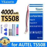 YKaiserin 교체용 배터리, AUTEL PL604193, TS508, 2 년 무료 도구, 3800mAh, : 영강상사