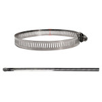 스텐 케이블타이 재사용 가능 대형 금속 케이블 타이 대형 직경 지름 100mm - 400mm : The H