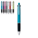 제트스트림 4&1 라이트블루 8 흑+청+적+녹+샤프 1개입 멀티펜 필기용품 : 유성유통01