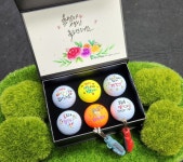 손글씨골프공 홀인원 싱글 버디 각종기념선물 감성가득캘리그라피 글귀제작 : 필공방