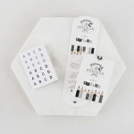 A 알파벳숫자스티커 영어알파벳스티커 : 리빙팜샵