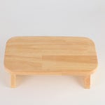 최설x우리나무공방 펫 다이닝 테이블 고양이 강아지밥그릇 식탁 : 우리나무공방