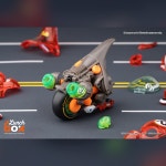 F1 서킷 디오라마 정비 케이스 피규어 아크릴 자동차 53 : 글로벌주드로