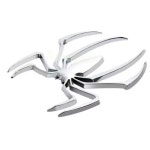 크롬 도금 스파이더 엠블럼 자동차 개성 연출 거미 스티커 (A0181) : 용천삼리