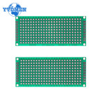 개 3X7CM, 5 메인 PCB 보드, 보드, 녹색 프로토타입 양면 DIY PCB 보드 범용 : 서동이마켓