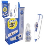 플러스 수정테이프 리필 10개 5mmx6m 학용품 학생문구 : 유성유통01