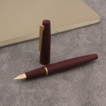 Jinhao 프로스트 80 플라스틱 잉크 펜 컨버터 필러, F 펜촉, 비즈니스 사무실 학교 용품 펜, 0.3mm : 시시market