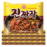 빠르미쇼핑 오뚜기 진짜장 135g 32개 오뚜기 짜장 자장 봉지 라면 한박스 : 빠르미쇼핑
