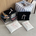 러블리 리본 아이패드 노트북 파우치 케이스 태블릿 가방 발레코어 : 루루 잡화점