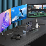 15in1 USB4 C타입 멀티 허브 독 노트북 도킹스테이션 썬더볼트 호환 : 아모란나 디지털