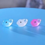 장식적인 야광 돌고래 조경 시뮬레이션, 실물 같은 송진 돌고래 피규어, 다채로운 미니 돌고래 장식 어항 : 미스트릴