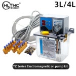 HLTNC 전자기 자동 윤활유 펌프, CNC 조각기 윤활용, 3L, 4L 탱크 및 압력 : 제이원 네트워크