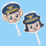 [경찰굿즈] 포돌이포순이 부채 / 경찰부채 : 손수야몰