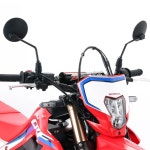 디어시 DRC 오프로드 미러 왼쪽 더트 프리크 더트프레이크 G3625 구 부품 D58-16-020 2 YAMAHA Reverse Screw fo : 시구왕무