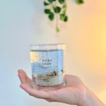 DIY상품 (90ml) 6개 투명 바다 젤캔들 (복숭아)블루 만들기 키트 : 달빛마녀캔들