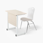 칼라기본형 학원 공부방 교습소 책걸상 세트 S05W30 : 하이솔로몬가구