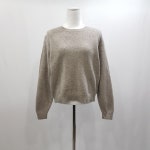 유니클로 라운드넥 오버핏 무지 울 니트 티셔츠 여L H1043 : 빈티지슈