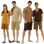 황토 찜질복 제작 찜질방옷 재활의학과 물리치료 피부과 티셔츠 : 디씨 스토어