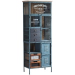 수납장 인더스트리얼 산업 서랍장 보관 레트로 가구 녹색 철제 의자 한 쌍 행장을 갖추다 : 쿼파치