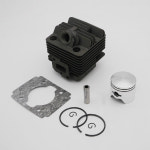 실린더 피스톤 키트 TL26 CG260 1E34F 26CC 브러시 커터 잔디 트리머 헤지 예비 부품에 적합 34mm : 귤조와유