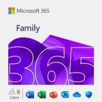 Microsoft 365 Family ESD (가정용/6인사용/1년사용) MS 365 패밀리 당일메일발송 : 소프트정보서비스