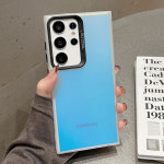 그라데이션 지문방지 케이스 투명, 아이폰 에어 : 지디컴퍼니