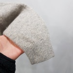 유니클로 라운드넥 오버핏 무지 울 니트 티셔츠 여L H1043 : 빈티지슈