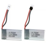 3.7V 550mAh 20CLipo 배터리 802035/702035 리튬 HUBSAN H107 H107L H107D MJXRC F47 DFD-F180 : 압록강무역