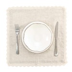 Amazhiyu 린넨 테이블 냅킨, 나프킨 와인 토션, 100% 대마제 1개 : 하제커머스