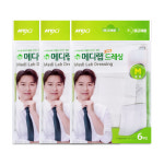뉴 메디랩 멸균 드레싱 백색 중형 M 6매입 3개 상처보호 : 희망메디