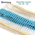 5 50pcs 1R 링 - 100R 필름 금속 색 1R 1W 저항 220 1 1M 22R : 와이 네트워크